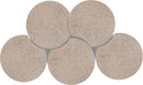 Dimple - 20" 5 Piece Modular Coffee Table - Terazzo Finish