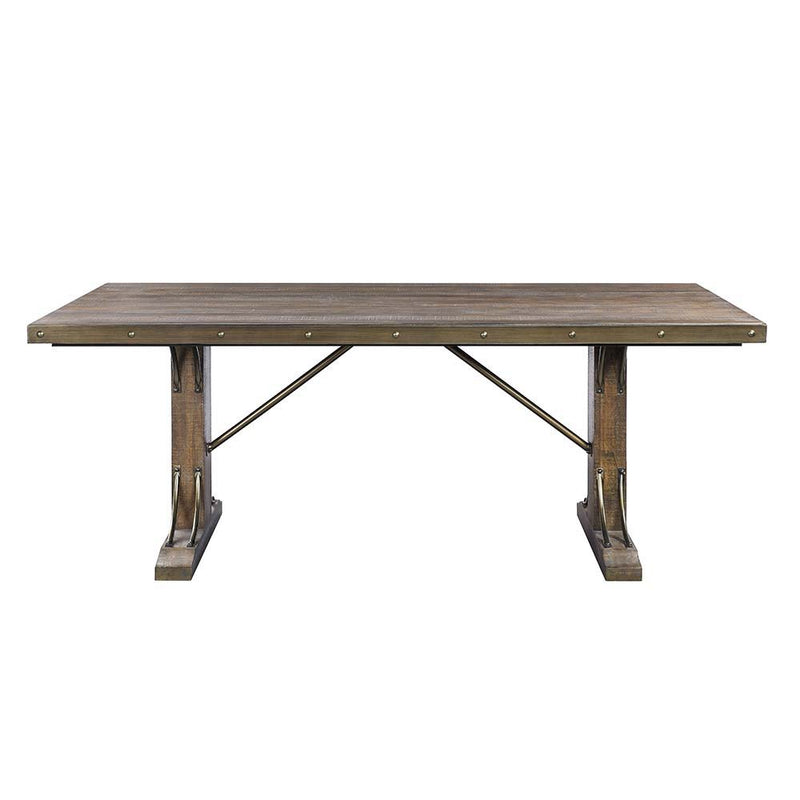 Raphaela - Dining Table - Weathered Cherry