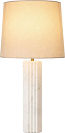 Orison - Linen Textured Fabric Table Lamp