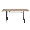 Edina - Dining Table - Oak & Sandy Black