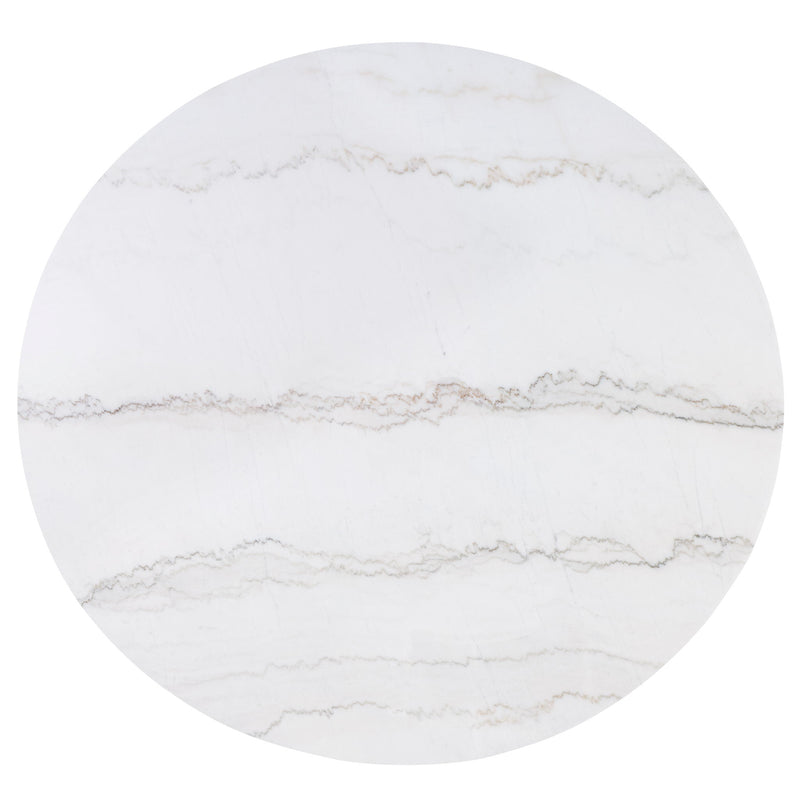 Varley - 5 Piece Dining Room Set - White / Gray