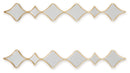 Harriswood - Accent Mirror Set (Set of 2) - Gold Finish
