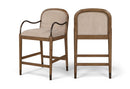 Cambria - Fabric Upholstered Counter Stool