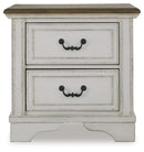 Blendon - Two Drawer Night Stand - Two-tone