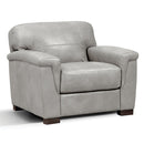 Cornelia - Chair - Pearl Gray Leather