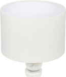 Opus - Linen Textured Fabric And Brass Table Lamp