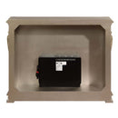 Sorina - Fireplace - Antique Silver