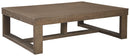 Cariton - Rectangular Cocktail Table - Gray