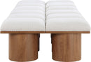 Pavilion - 12 Piece Modular Bench With Brown Base