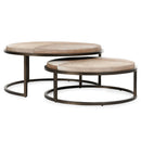 Hayword - Hide Nesting Coffee Tables - Canyon Sand