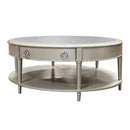 Kasa - Coffee Table - Sintered Stone Top & Champagne