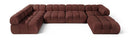 Orin - 6 Piece Modular Sectional (3 Modular Chairs, 2 Corner Chairs & Ottoman)