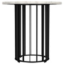 Haven - Round Genuine White Marble Top Table