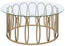 Monett - Round Glass Top Table