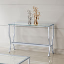 Saide - Rectangular Glass Top Table