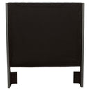 Camille - Upholstered Eastern King Panel Headboard - Gray