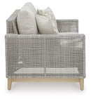Seton Creek - Loveseat With Cushion - Gray