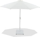 Fiji - Aluminum Patio Umbrella With Square White Base