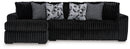 Midnight-Madness - 2 Piece Sectional