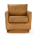 Lathe - Leather/Hide Accent Chair