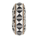 Nubia - 22" x 22" Pillow - Black / White