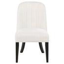 Leandro - Upholstered Dining Side Chair (Set of 2) - Cream