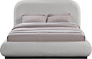 Vaughn - Chenille Bed With Black Base