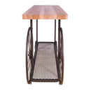 Francie - Sofa Table - Oak & Antique Gray