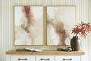 Brettwarth - Wall Art Set (Set of 2) - Green / Blue / Yellow