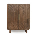 Holmes - Bar Cabinet - Artisan Brown