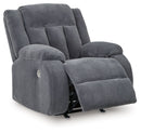 Observation - Power Rocker Recliner - Steel