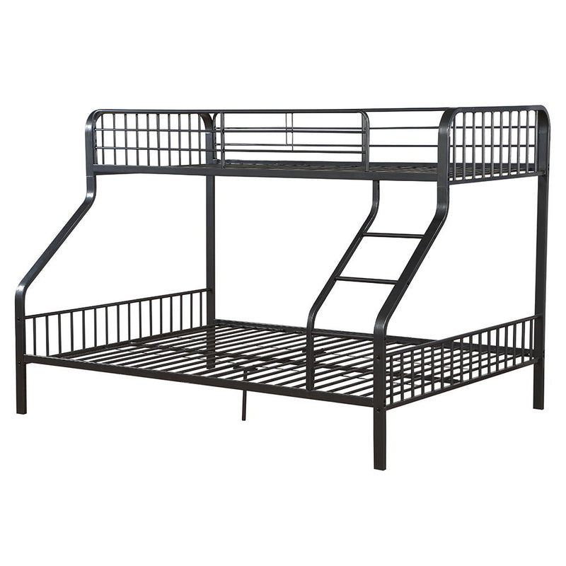 Caius - Twin Long/Queen Bunk Bed - Gunmetal