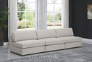 Beckham - Modular 3 Seat Armless Sofa
