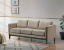 Islington - Fabric Upholstered Panel Arm Sofa - Taupe