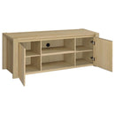 Laurelton - 3 Piece Entertainment Center TV Stand - Light Oak
