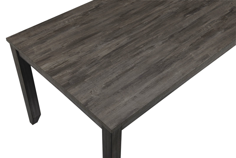 Sean - Melamine Dining Table - Dark Gray