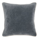 Heirloom Velvet - SLD Pillow - Stone Gray