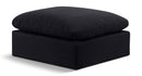 Indulge - Linen Ottoman
