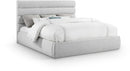 Adam - Linen Fabric Bed With 52" Headboard