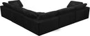 Cozy - 5 Piece Modular Corner Sectional
