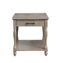 Ariolo - End Table - Weathered Oak