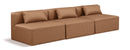 Cube - Modular 3 Seat Armless Sofa