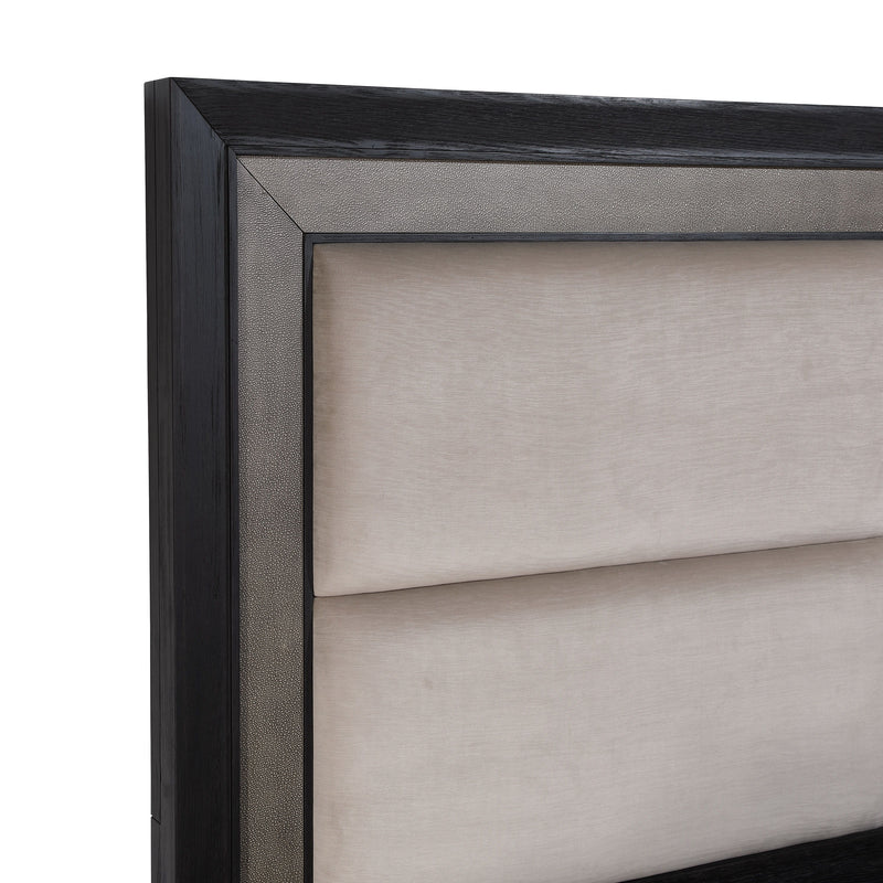 Payson - King Bed - Black / Gray