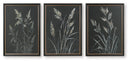 Janisburg - Wall Art Set (Set of 3) - Black / White / Brown