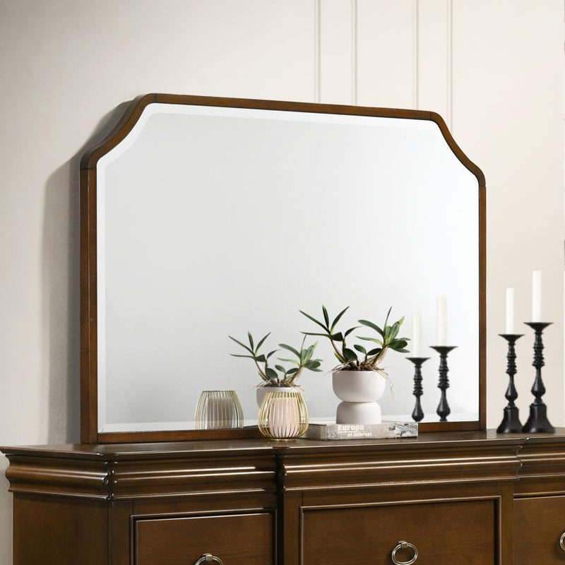 Garland - Dresser Mirror - Brown Cherry