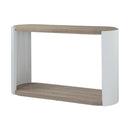 Zoma - Sofa Table - Oak & White High Gloss