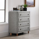 Cleo - Chest - Gray Boucle