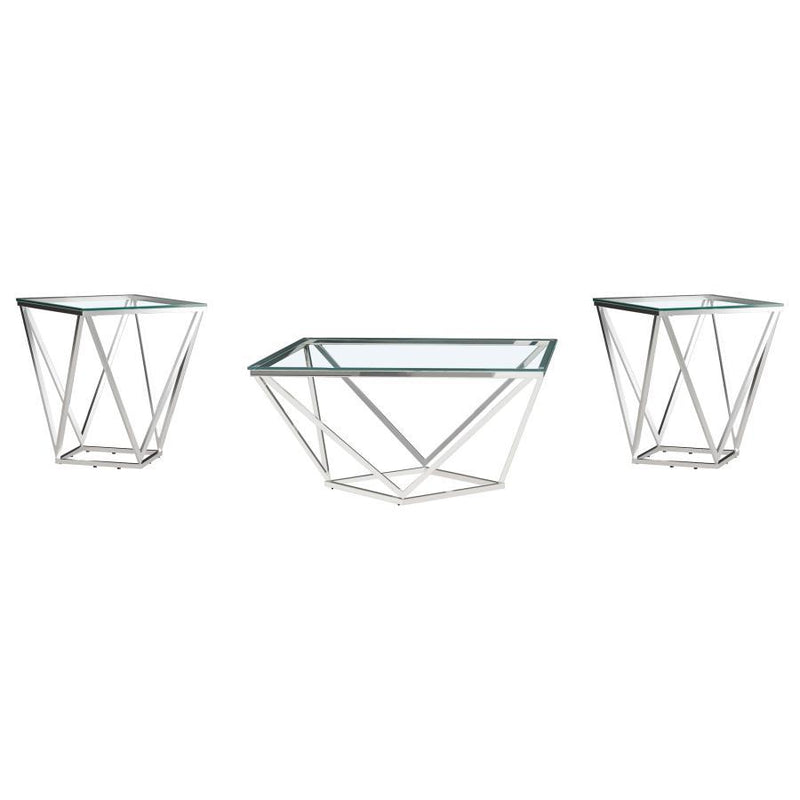 Brittania - Square Coffee Table Set
