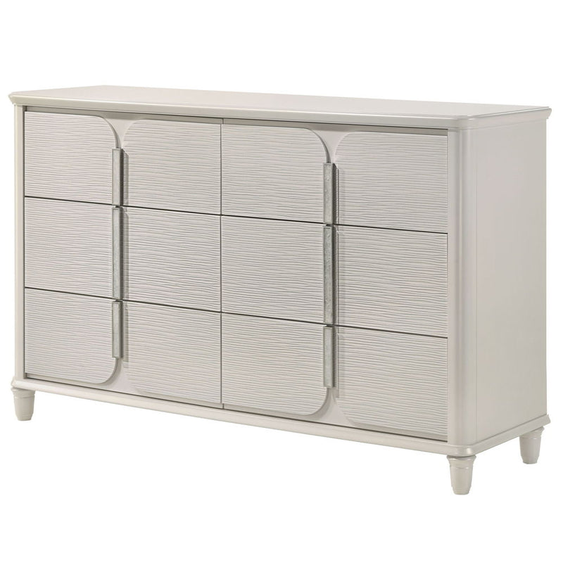 Laveda - Dresser - Pearl White