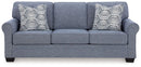 Carissa Manor - Queen Sofa Sleeper - Denim